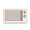 Microwave ｜ Oven-Clip art ｜ Illustration ｜ Free material