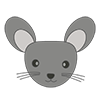 Mouse ｜ Mouse ――Clip Art ｜ Illustration ｜ Free Material