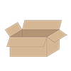 Cardboard ｜ Danboru ｜ Organize ｜ Box ｜ Box ｜ Paper ｜ Brown --Clip Art ｜ Illustration ｜ Free Material