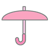 Umbrella ｜ Umbrella ――Clip art ｜ Illustration ｜ Free material