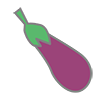 Nasubi ｜ Eggplant --Clip Art ｜ Illustration ｜ Free Material