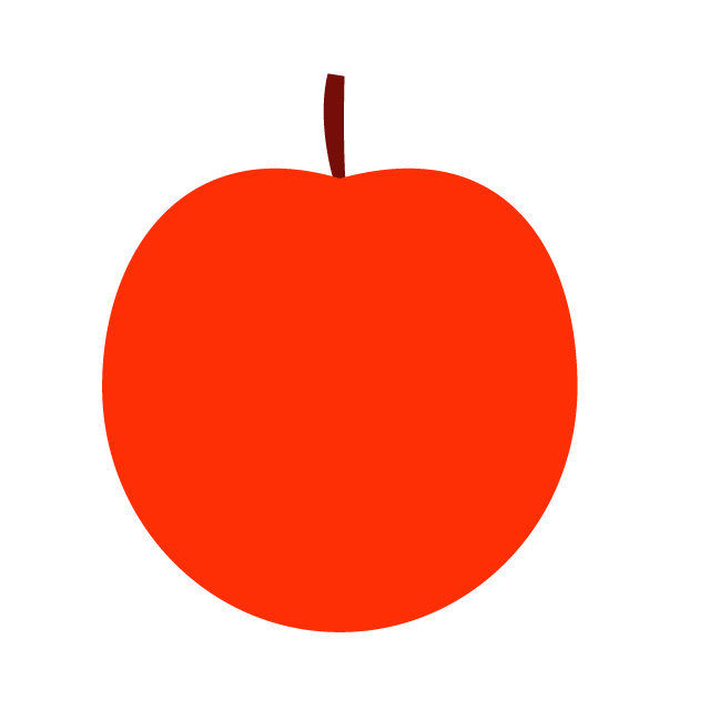 りんご｜アップル - 挿絵 / クリップアート / 無料 / 家電 / 乗り物 / 動物 / 家具 / イラスト / ダウンロード