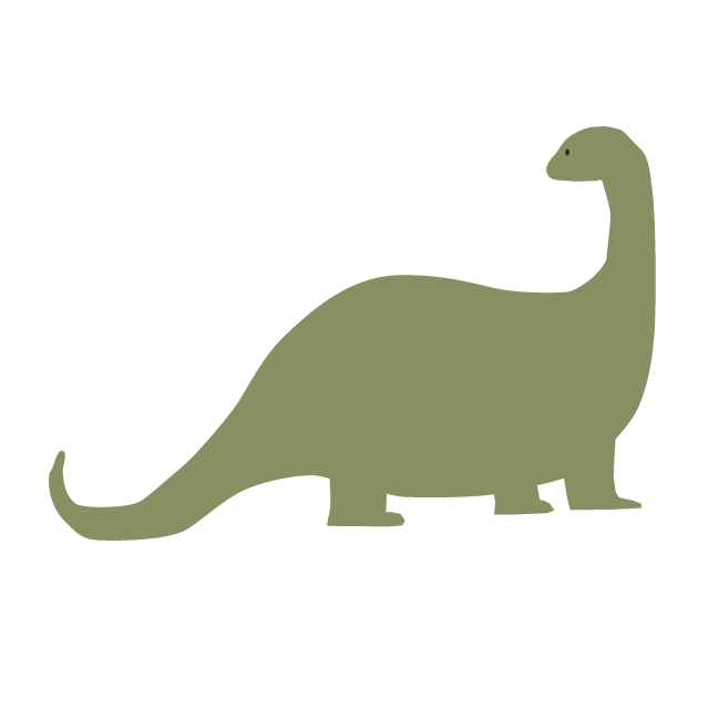 ブラキオサウルス - 挿絵 / クリップアート / 無料 / 家電 / 乗り物 / 動物 / 家具 / イラスト / ダウンロード