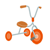 Tricycle-Clip Art ｜ Illustration ｜ Free Material