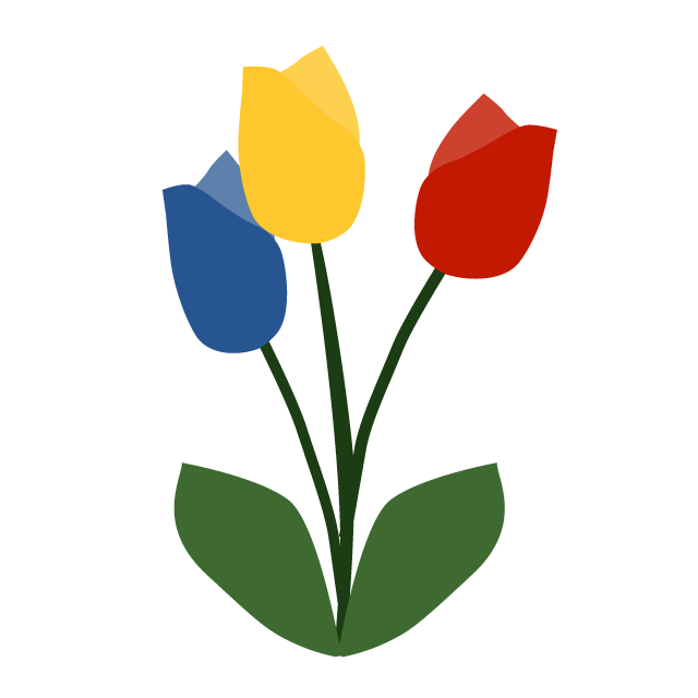 Tulips | Flowers-Illustrations / Clip Art / Free / Home Appliances / Vehicles / Animals / Furniture / Illustrations / Downloads