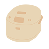 Rice Cooker --Clip Art ｜ Illustration ｜ Free Material