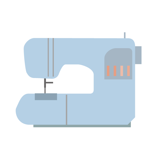 Sewing Machine-Illustration / Clip Art / Free / Home Appliances / Vehicles / Animals / Furniture / Illustrations / Download