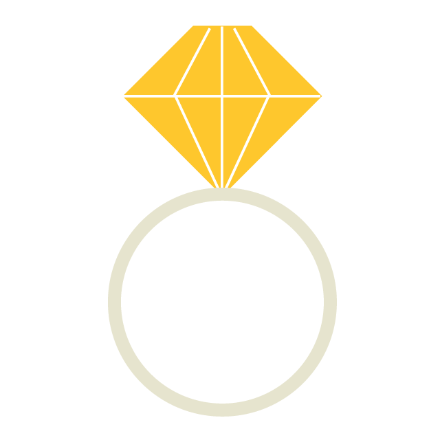 Diamonds | Rings-Illustrations / Clip Art / Free / Home Appliances / Vehicles / Animals / Furniture / Illustrations / Downloads