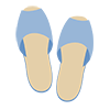 Slippers-Clip Art | Illustrations | Free Material