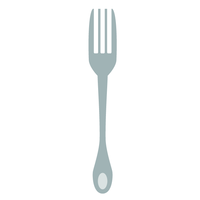 Fork ｜ Tableware-Illustration / Clip art / Free / Home appliances / Vehicles / Animals / Furniture / Illustration / Download