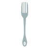 Fork ｜ Tableware ――Clip art ｜ Illustration ｜ Free material