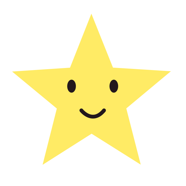 Stars ｜ Smiles-Illustrations / Clip Art / Free / Home Appliances / Vehicles / Animals / Furniture / Illustrations / Downloads
