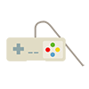 Game ｜ Controller --Clip Art ｜ Illustration ｜ Free Material