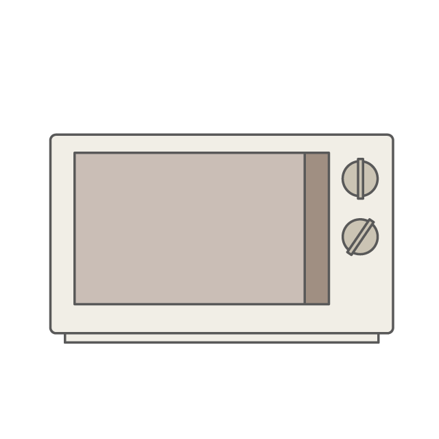 Microwave ｜ Oven-Illustration / Clip Art / Free / Home Appliances / Vehicles / Animals / Furniture / Illustrations / Download