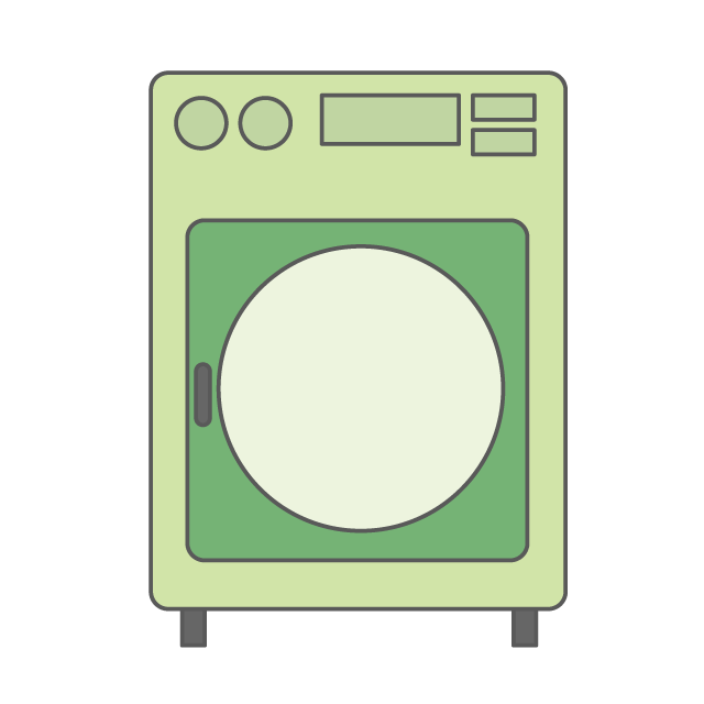 Washing Machine ｜ Sentakuki-Illustration / Clip Art / Free / Home Appliances / Vehicles / Animals / Furniture / Illustrations / Download