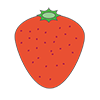 Strawberry / Strawberry ｜ Strawberry --Clip Art ｜ Illustration ｜ Free Material