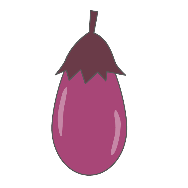 Eggplant ｜ Nasubi-Illustration / Clip Art / Free / Home Appliances / Vehicles / Animals / Furniture / Illustrations / Download