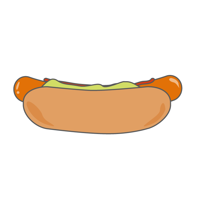 Hot Dogs ｜ Hot Dogs-Illustrations / Clip Art / Free / Home Appliances / Vehicles / Animals / Furniture / Illustrations / Downloads