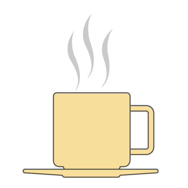 Coffee ｜ Hot-Illustration / Clip Art / Free / Home Appliances / Vehicles / Animals / Furniture / Illustrations / Downloads