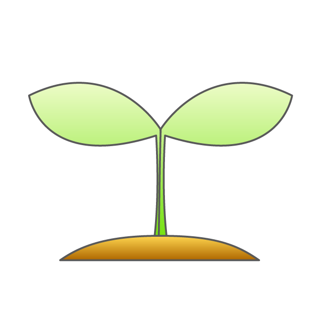 Germination | Sprouts-Illustrations / Clip Art / Free / Home Appliances / Vehicles / Animals / Furniture / Illustrations / Downloads