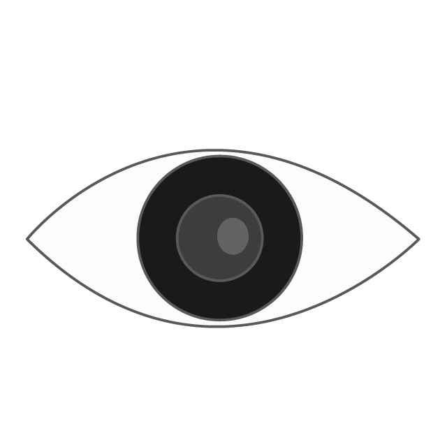 目｜eye - 挿絵 / クリップアート / 無料 / 家電 / 乗り物 / 動物 / 家具 / イラスト / ダウンロード