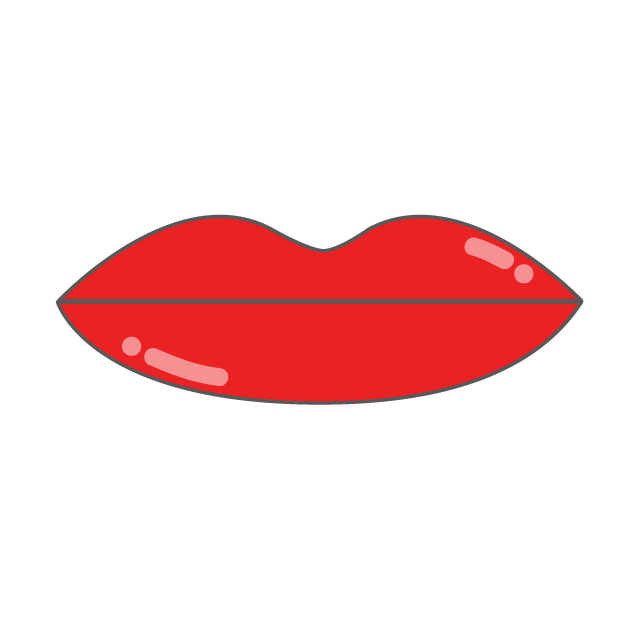 Lips ｜ Mouth-Illustration / Clip Art / Free / Home Appliances / Vehicles / Animals / Furniture / Illustrations / Downloads