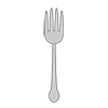 Fork ｜ fork --Clip art ｜ Illustration ｜ Free material