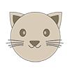 Cat / Cat ｜ Cat-Clip Art ｜ Illustration ｜ Free Material