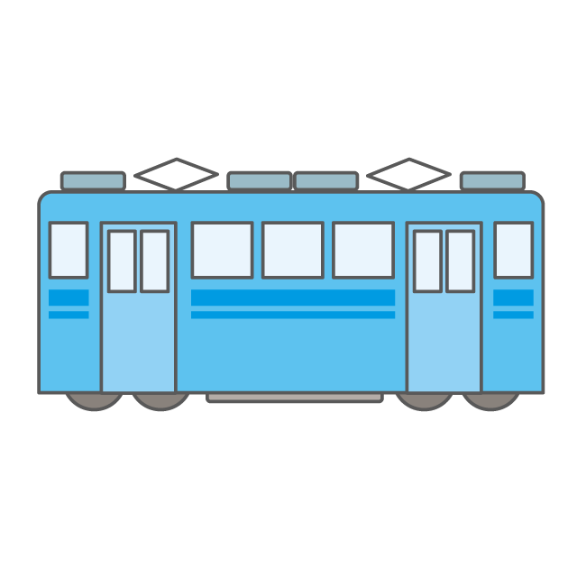Train / Train ｜ Chinchin Train-Illustration / Clip Art / Free / Home Appliances / Vehicles / Animals / Furniture / Illustrations / Download