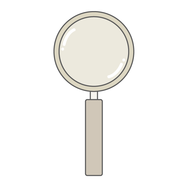 Search ｜ Magnifier-Illustration / Clip Art / Free / Home Appliances / Vehicles / Animals / Furniture / Illustrations / Downloads