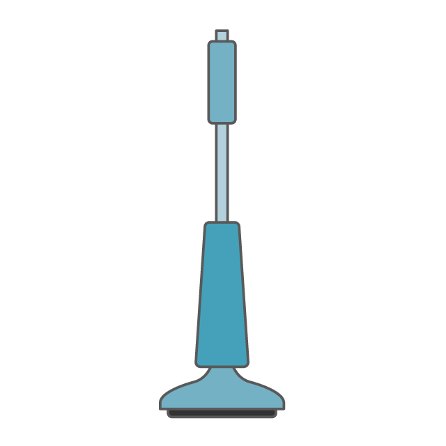 Vacuum Cleaner ｜ Broom Type-Illustration / Clip Art / Free / Home Appliances / Vehicles / Animals / Furniture / Illustrations / Download