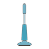 Vacuum cleaner ｜ Broom type ――Clip art ｜ Illustration ｜ Free material
