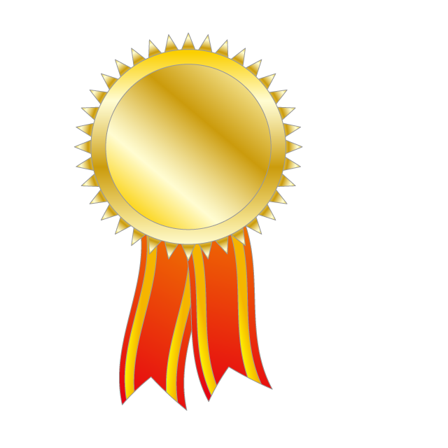 Gold Medal ｜ Winner ｜ Gold ｜ Ribbon ｜ Coin ｜ Gold Medal ｜ Victory-Illustration / Clip Art / Free / Home Appliance / Vehicle / Animal / Furniture / Illustration / Download