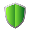Shield ｜ Protect ｜ Prevent ｜ Medieval ｜ Green Gradient ｜ Shield ｜ Strong-Clip Art ｜ Illustration ｜ Free Material