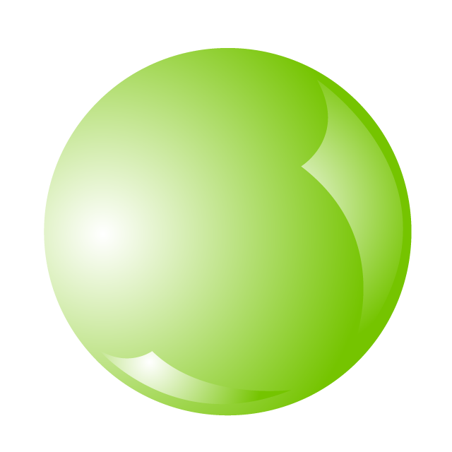 Green Button ｜ Gradation ｜ Circle ｜ Shiny ｜ Solid ｜ Light ｜ Circle-Illustration / Clip Art / Free / Home Appliance / Vehicle / Animal / Furniture / Illustration / Download
