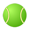 Tennis Ball ｜ Tennis ｜ Sports ｜ Ball ｜ Ball ｜ Green ｜ Circle-Clip Art ｜ Illustration ｜ Free Material