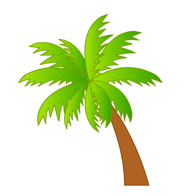 Palm Trees | Palms | Large Trees | Hawaii | Nature | Coconuts | Resorts-Illustrations / Clip Art / Free / Home Appliances / Vehicles / Animals / Furniture / Illustrations / Downloads