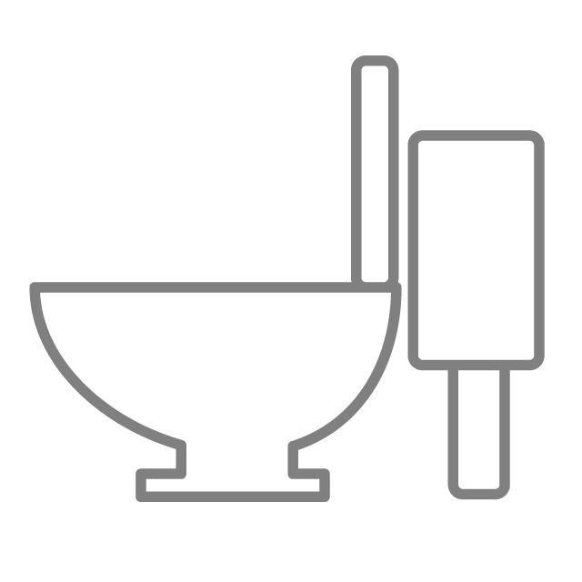 Toilet ｜ Western style-illustration / clip art / free / home appliances / vehicles / animals / furniture / illustration / download