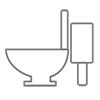 Toilet ｜ Western style --Clip art ｜ Illustration ｜ Free material