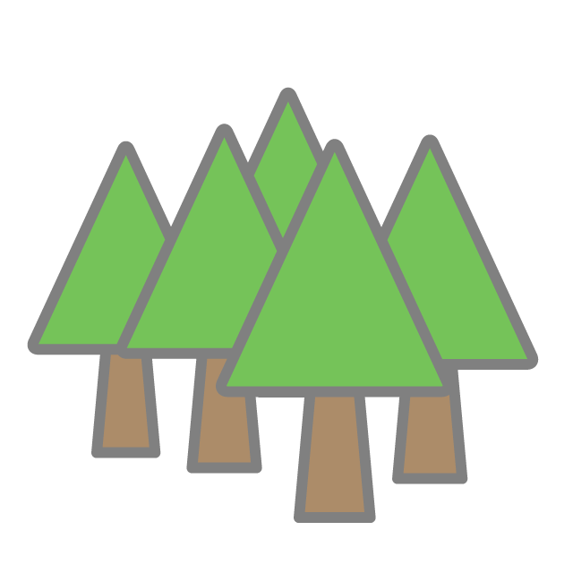 Forests | Trees-Illustrations / Clip Art / Free / Home Appliances / Vehicles / Animals / Furniture / Illustrations / Downloads