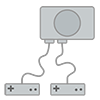 Home ｜ Game consoles --Clip art ｜ Illustrations ｜ Free materials