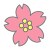 Sakura ｜ Sakura ――Clip art ｜ Illustration ｜ Free material