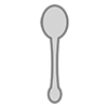Spoon-Clip Art ｜ Illustration ｜ Free Material