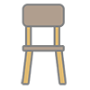 Chair-Clip Art ｜ Illustration ｜ Free Material