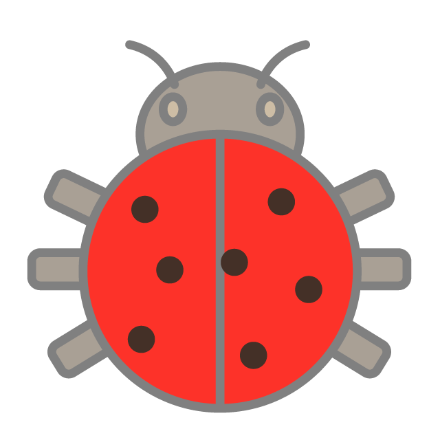 Ladybugs | Insects-Illustrations / Clip Art / Free / Home Appliances / Vehicles / Animals / Furniture / Illustrations / Downloads
