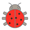 Ladybugs ｜ Insects-Clip Art ｜ Illustrations ｜ Free Material